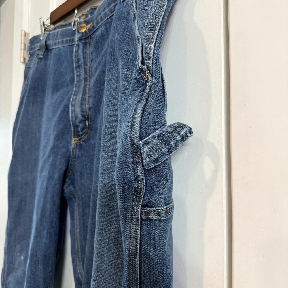 Carhartt Relaxed Fit Carpenter Jeans Men’s 42x30 Utility Workwear Denim
